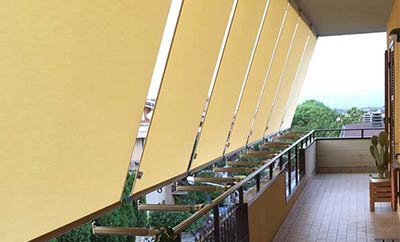 TENDE DA SOLE PER BALCONI CONDOMINIALI TUTTI I COLORI DELLA SERIE DISPONIBILI
